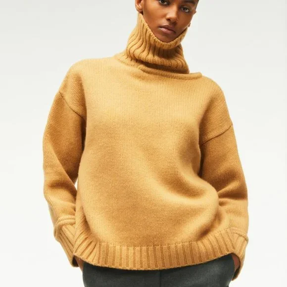 Oversized Sweater Zara Camel Sweater Zara Sweaters Zara Camel Tone